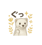 ほんわかオコジョ*北欧気分【日常会話】（個別スタンプ：29）