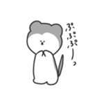無表情フェレットおこめ（個別スタンプ：37）