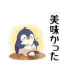 日常会話に使えるペンギンのスタンプ40個（個別スタンプ：36）