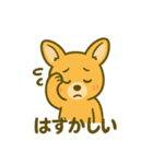 カンガルーと白アザラシの毎日スタンプ（個別スタンプ：6）