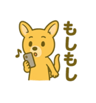 カンガルーと白アザラシの毎日スタンプ（個別スタンプ：40）