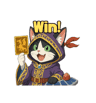 魔法使い決闘者猫のぶんた（個別スタンプ：2）