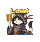 魔法使い決闘者猫のぶんた（個別スタンプ：3）