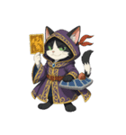 魔法使い決闘者猫のぶんた（個別スタンプ：4）