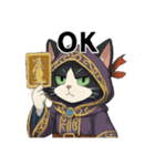 魔法使い決闘者猫のぶんた（個別スタンプ：11）