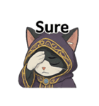 魔法使い決闘者猫のぶんた（個別スタンプ：17）