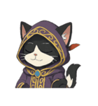 魔法使い決闘者猫のぶんた（個別スタンプ：29）