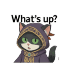 魔法使い決闘者猫のぶんた（個別スタンプ：35）