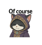 魔法使い決闘者猫のぶんた（個別スタンプ：37）