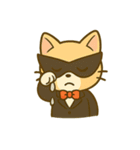 仮面猫紳士のスタンプ（個別スタンプ：5）