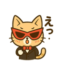 仮面猫紳士のスタンプ（個別スタンプ：13）