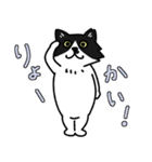 ハチワレ猫サクヤちゃん（個別スタンプ：16）