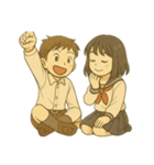 青春の高校時代（個別スタンプ：1）