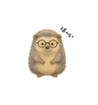 ハリネズミと過ごす毎日（個別スタンプ：4）