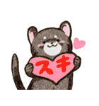 フェレットと一緒の日々（個別スタンプ：8）
