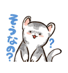 フェレットと一緒の日々（個別スタンプ：27）