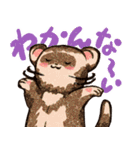 フェレットと一緒の日々（個別スタンプ：39）