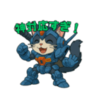 猫のぶんたロボ（個別スタンプ：28）