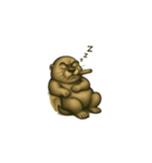 ラッコは黙って表情で語る（個別スタンプ：7）