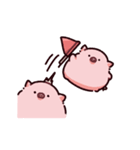 フラグのぶた（個別スタンプ：19）