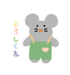 カラフルなモールドール（個別スタンプ：4）