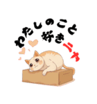 ニャンて可愛いスタンプ（個別スタンプ：16）