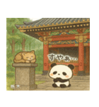 旅するパンダ〜関東編〜（個別スタンプ：12）