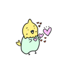 インコ3きょうだいの日常（個別スタンプ：4）