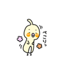 インコ3きょうだいの日常（個別スタンプ：5）