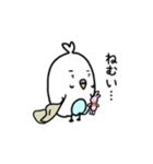 インコ3きょうだいの日常（個別スタンプ：17）