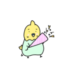 インコ3きょうだいの日常（個別スタンプ：20）
