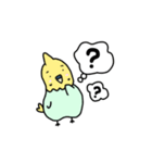インコ3きょうだいの日常（個別スタンプ：21）