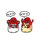 【動く】猫にたこ（個別スタンプ：1）