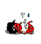 【動く】猫にたこ（個別スタンプ：19）