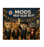 MODSな猫たち vol.1（個別スタンプ：3）