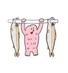 もぐ夫 しりとり（個別スタンプ：6）
