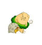 【 動く！ 】こぶたのゴヤリーナ（個別スタンプ：6）