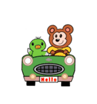ク－ビ－ベア(学生)（個別スタンプ：4）