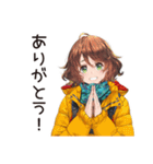 アウトドア派女子の冒険宣言（個別スタンプ：7）