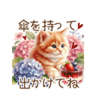 スイーツと花と猫♡【良く使う言葉】（個別スタンプ：15）