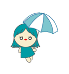 Happy girl❄︎*組み合わせ（個別スタンプ：27）