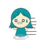Happy girl❄︎*組み合わせ（個別スタンプ：28）