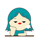 Happy girl❄︎*組み合わせ（個別スタンプ：29）