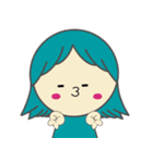 Happy girl❄︎*組み合わせ（個別スタンプ：32）