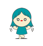 Happy girl❄︎*組み合わせ（個別スタンプ：33）