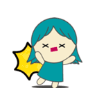 Happy girl❄︎*組み合わせ（個別スタンプ：36）