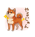 毎日使える♪豆柴のほっこりスタンプ（個別スタンプ：23）