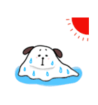 楽しいネガティブわんこ【夏】（個別スタンプ：8）