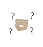 くまっこ☻大人かわいいスタンプ（個別スタンプ：37）