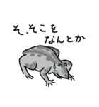 鳥獣戯画のうさぎとかえる（個別スタンプ：27）
